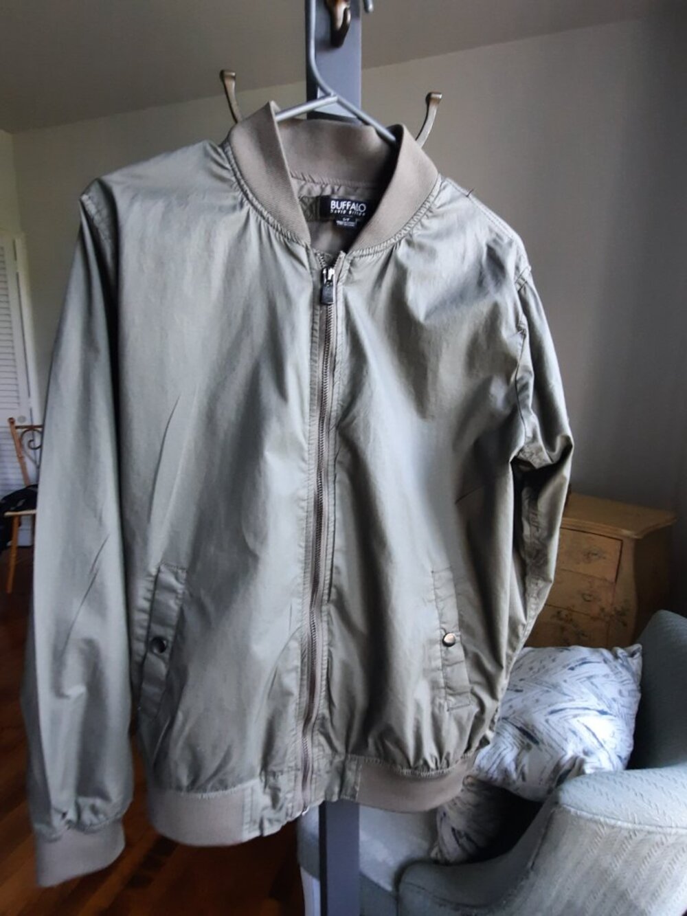 Pure cotton Buffalo David Bitton bomber jacket - Picture 5 of 8